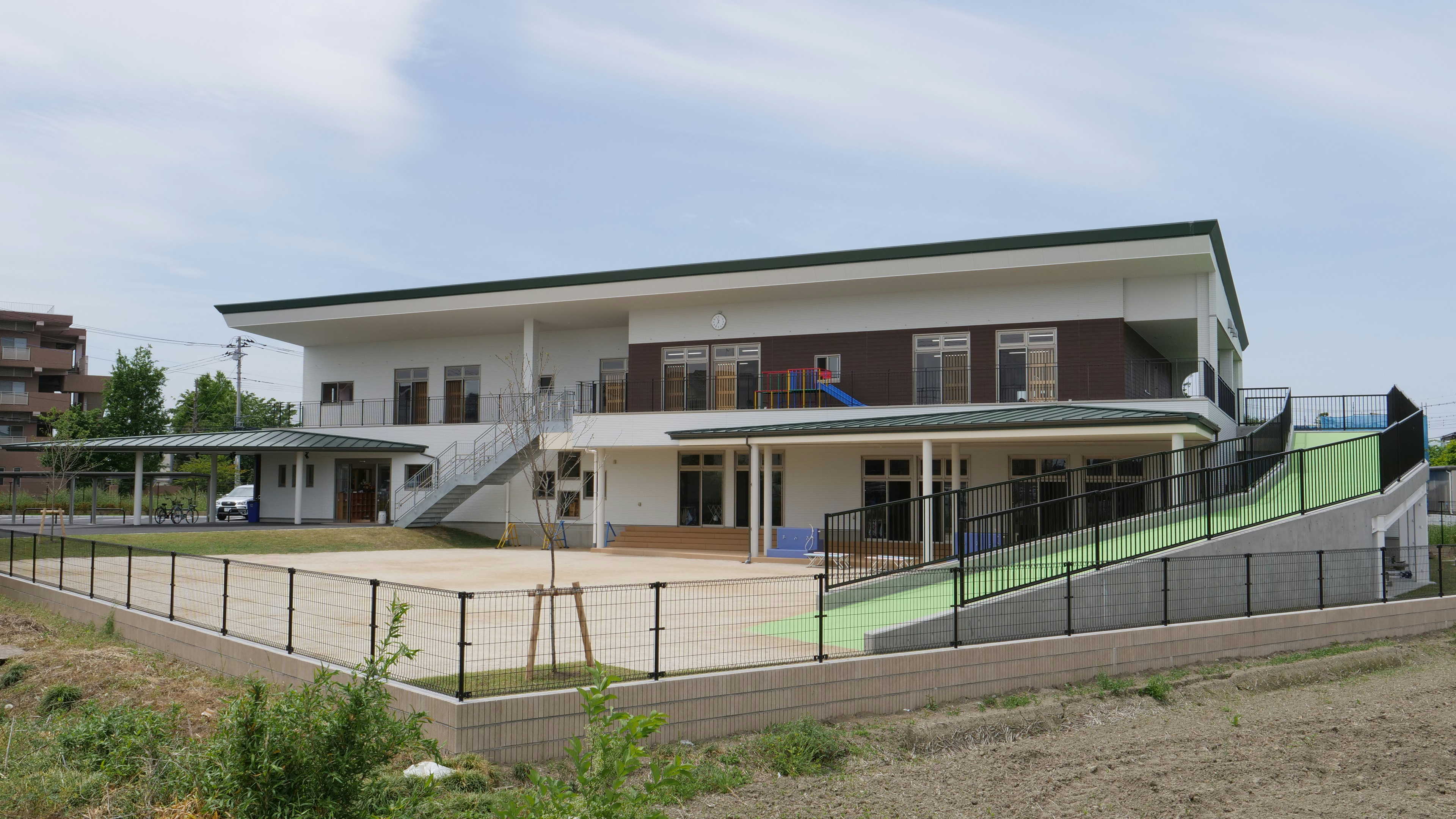 まきば保育園 園舎外観